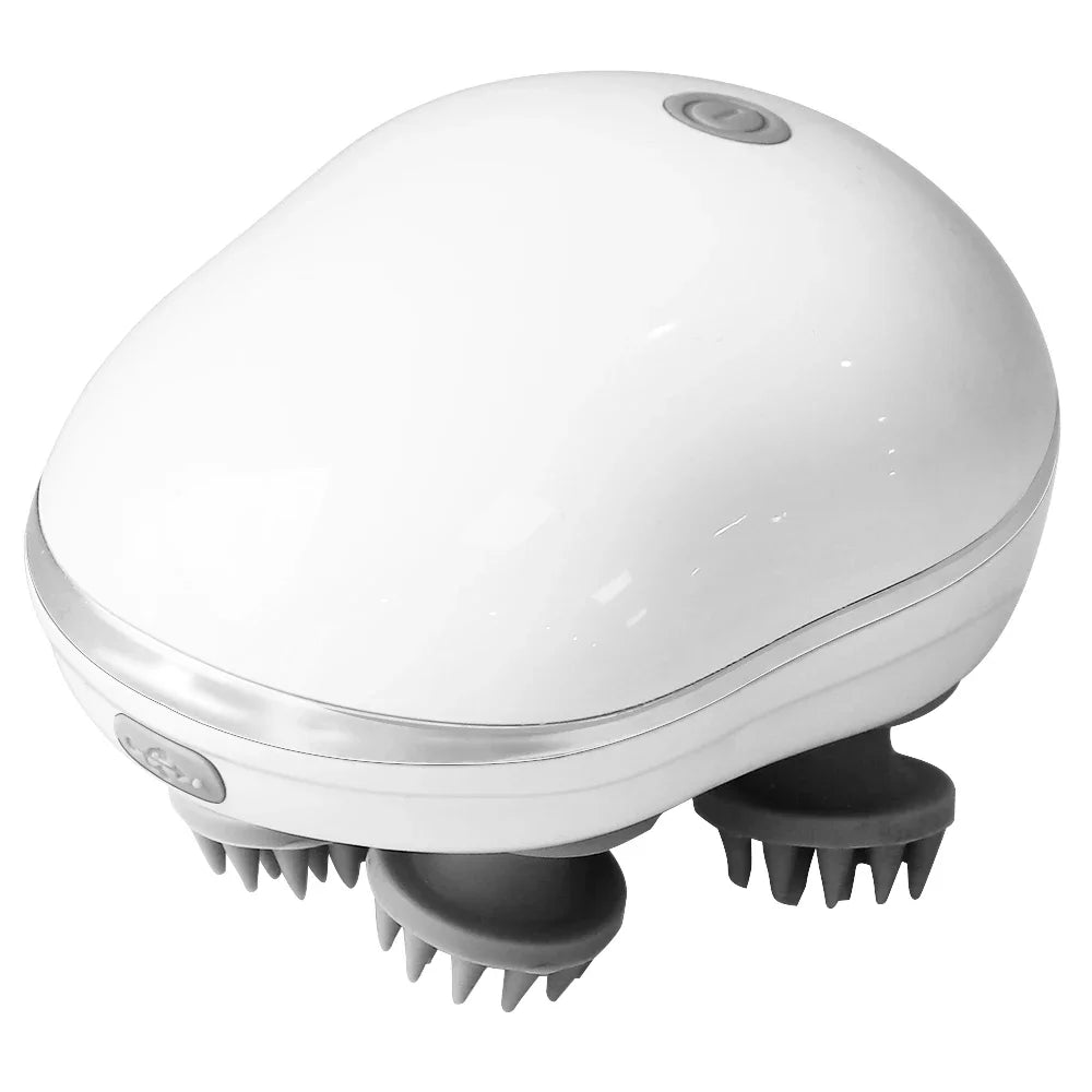 Massageador Infravermelho para Couro Cabeludo com 4 Ponteiras