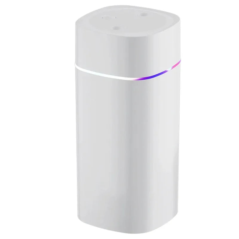 Umidificador de Ar USB 600ml com Bico Duplo e Luz Noturna
