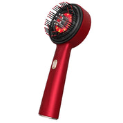 Escova de Massagem com Luz Vermelha para Queda de Cabelo