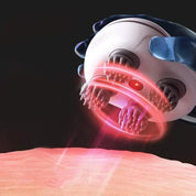 Massageador Elétrico de Cabeça com Terapia de Luz Vermelha