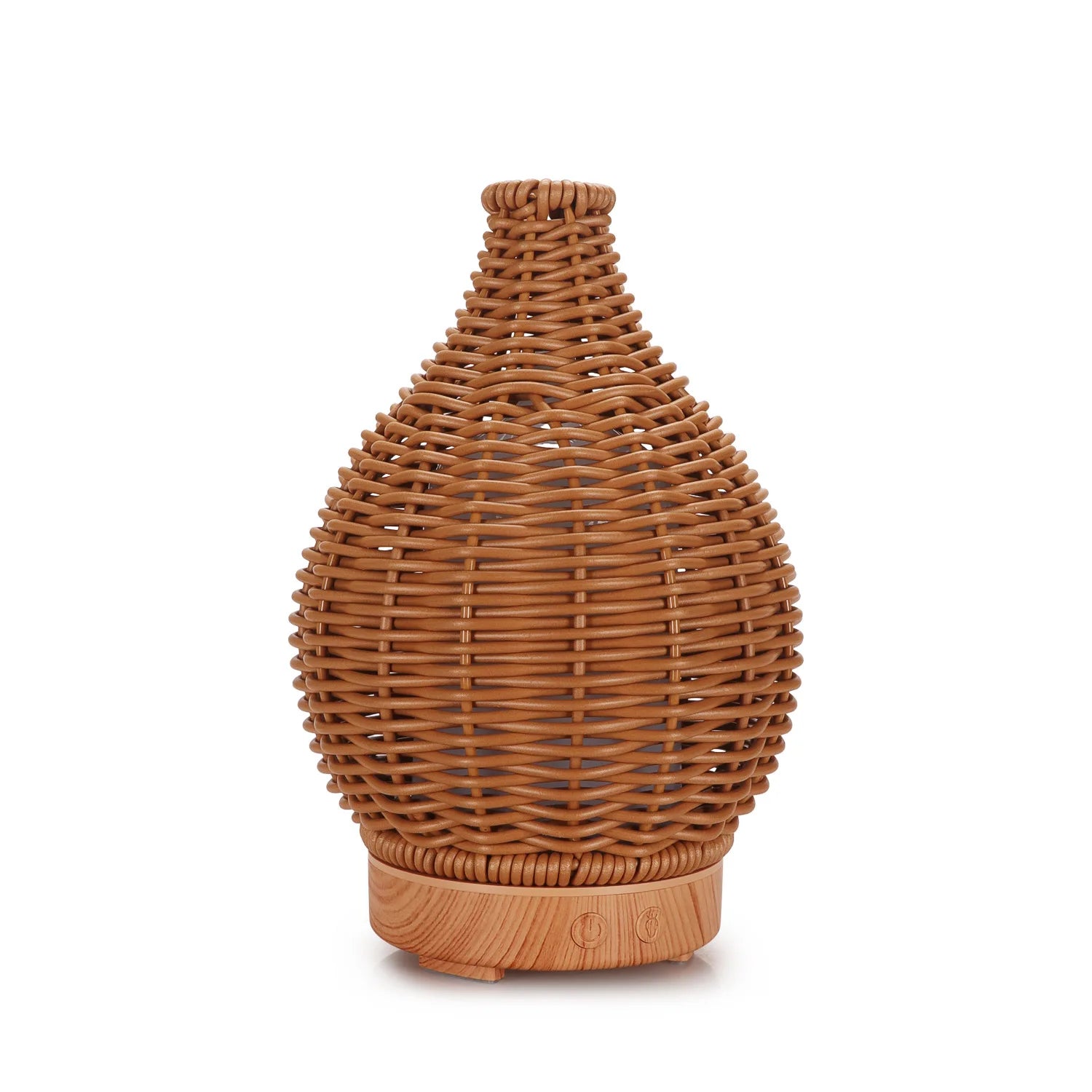 Mini Vaso Umidificador De Ar de Madeira Weave