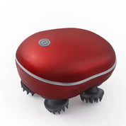 Massageador Elétrico de Cabeça com Terapia de Luz Vermelha