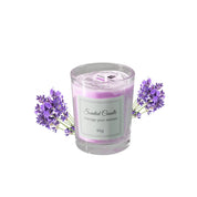 Vela de Aromaterapia Premium em Vidro Artesanal