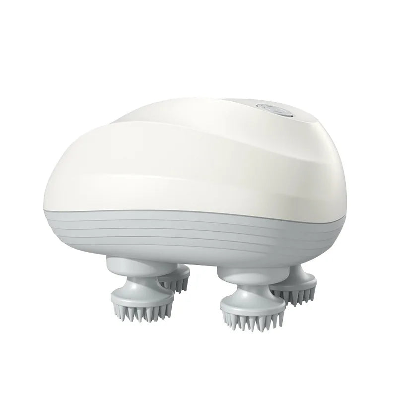 Massageador Elétrico Portátil para Couro Cabeludo e Corpo