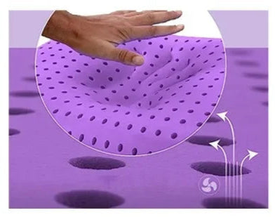 Almofada de Espuma de Memória com Lavanda e Suporte