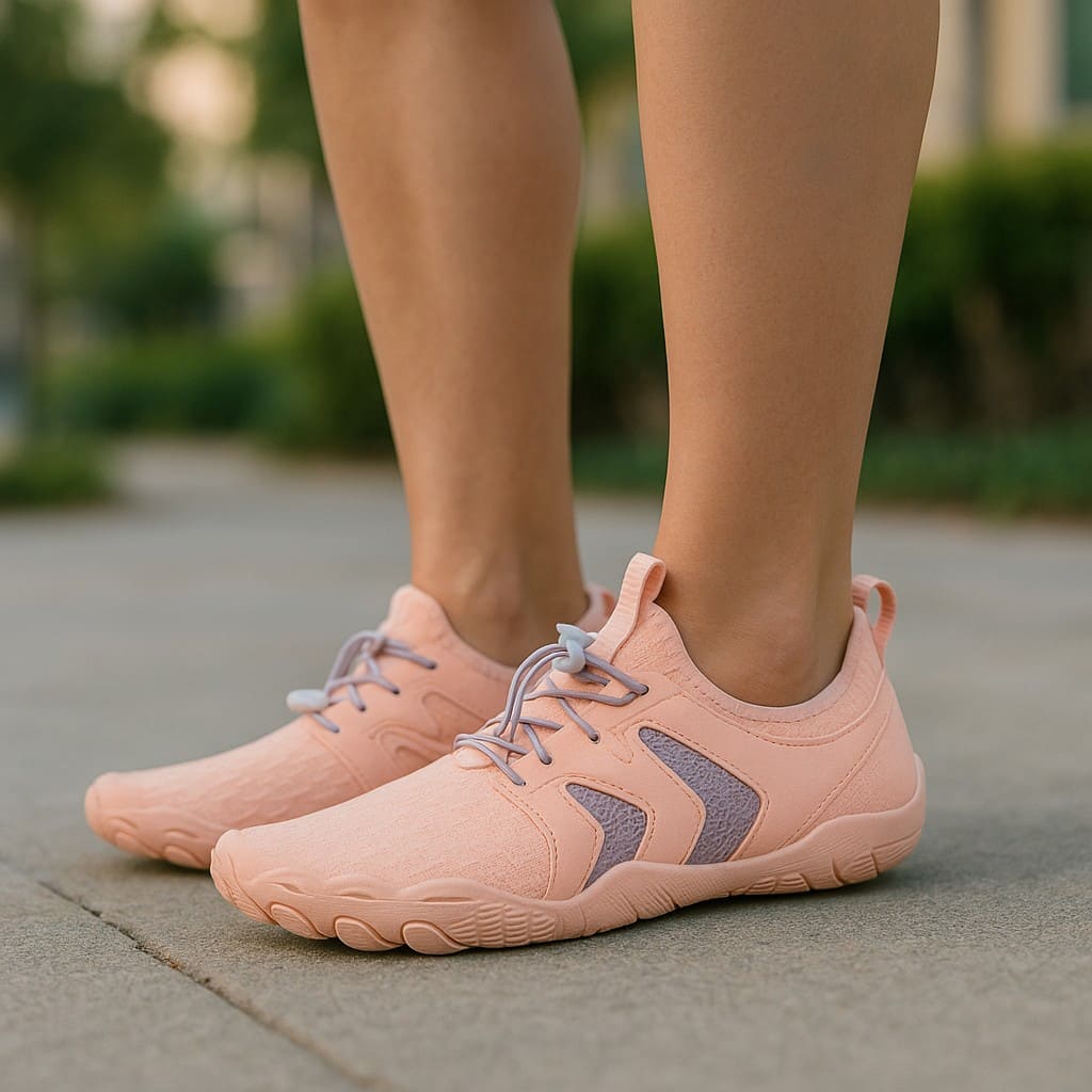 Tênis Esportivo Unissex de Secagem Rápida e Antiderrapante Modelo Coral