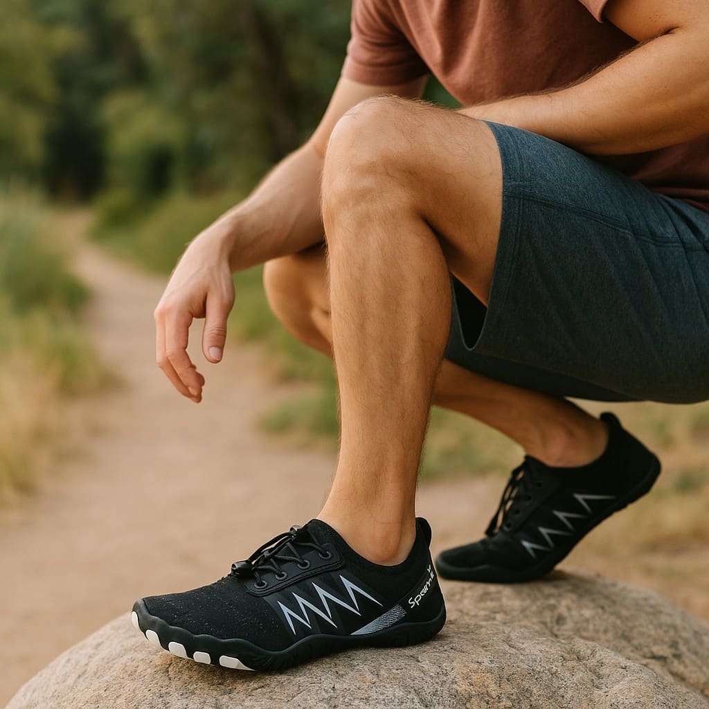 Tênis Esportivo Unissex de Secagem Rápida e Antiderrapante Modelo Onyx