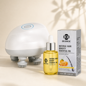 Conjunto Ritual Capilar com massageador elétrico e óleo de 30 ml