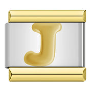 Charm Modular Inicial em Linha Dourada