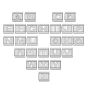 Charm Modular Inicial Prateada