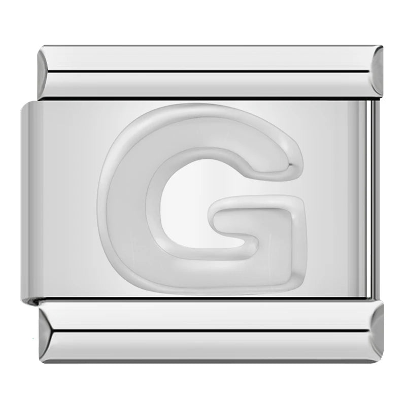 Charm Modular Inicial Prateada