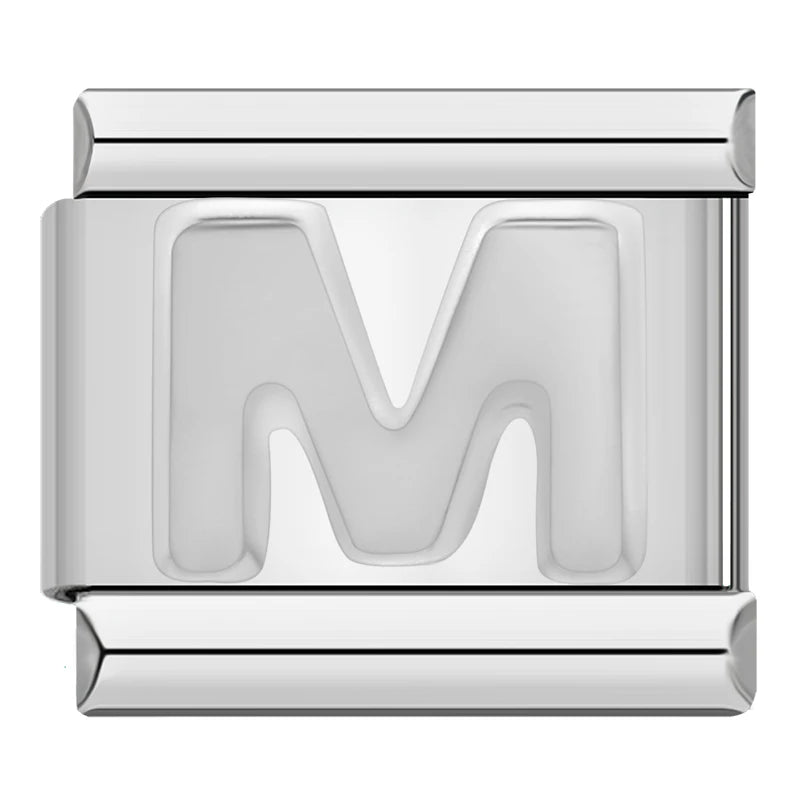 Charm Modular Inicial Prateada