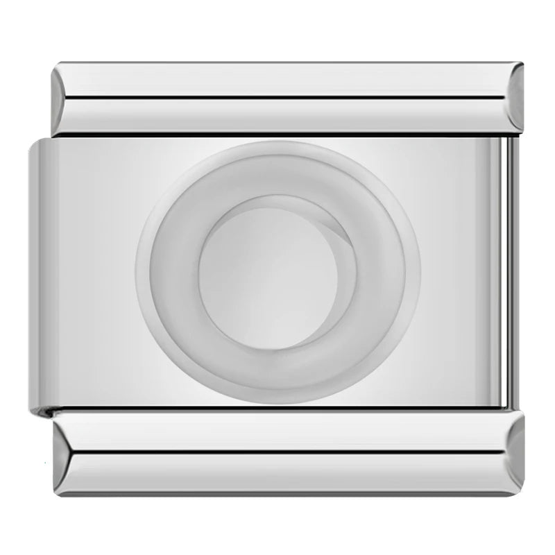 Charm Modular Inicial Prateada