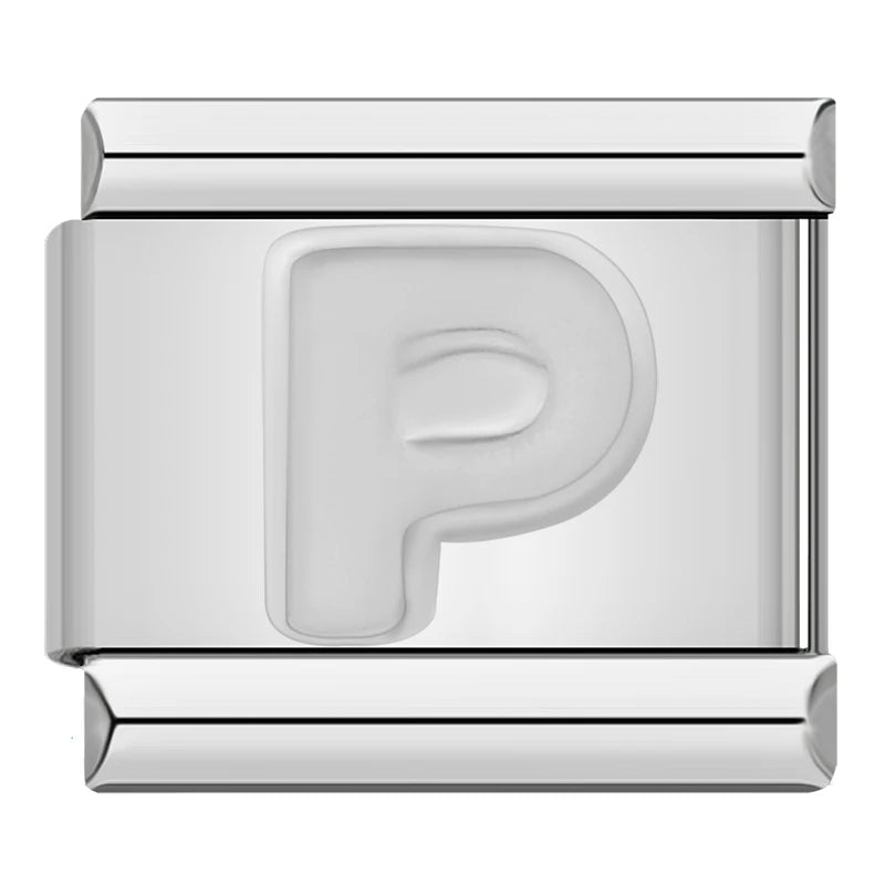 Charm Modular Inicial Prateada