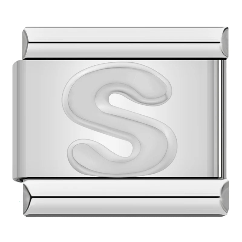 Charm Modular Inicial Prateada