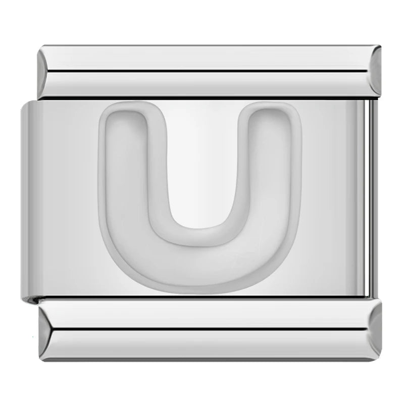 Charm Modular Inicial Prateada