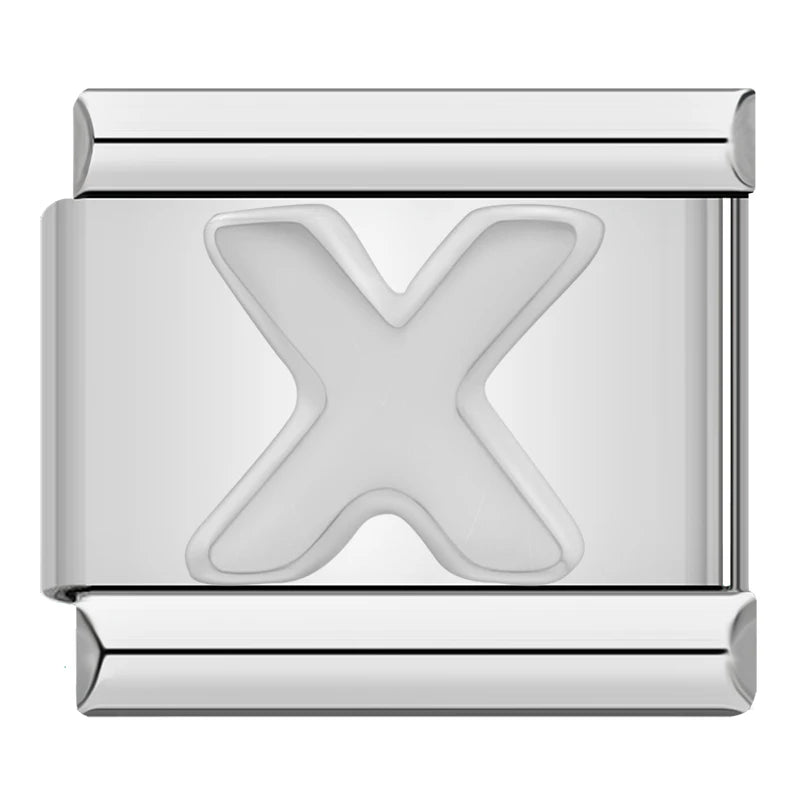 Charm Modular Inicial Prateada