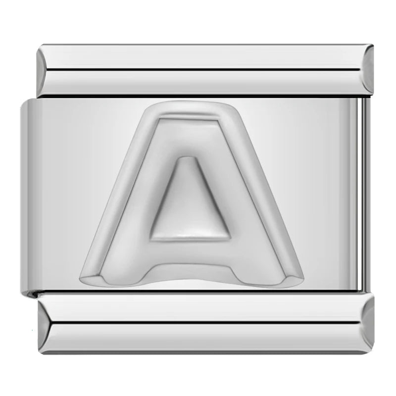 Charm Modular Inicial Prateada