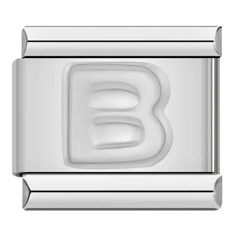 Charm Modular Inicial Prateada