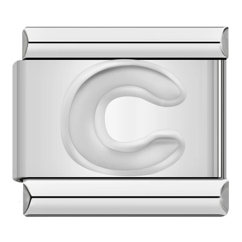 Charm Modular Inicial Prateada