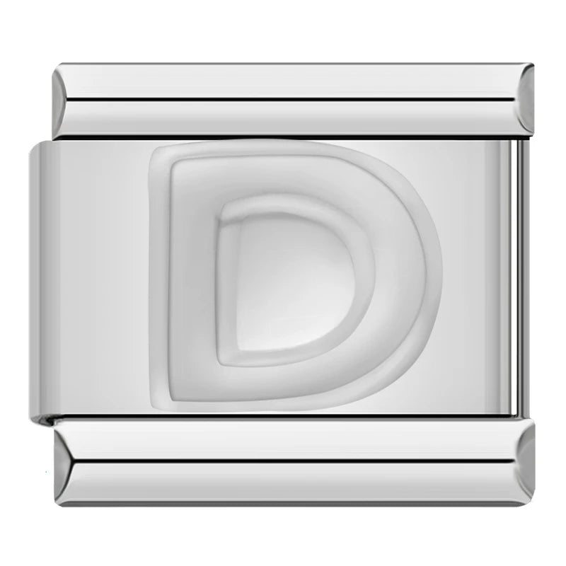Charm Modular Inicial Prateada