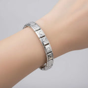 Pulseira Italiana de Charm Modular Coração