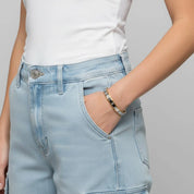Pulseira Italiana de Charm Modular Linha Dourada