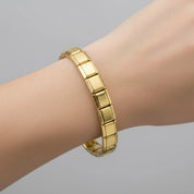 Pulseira Italiana de Charm Modular Stella Dourada